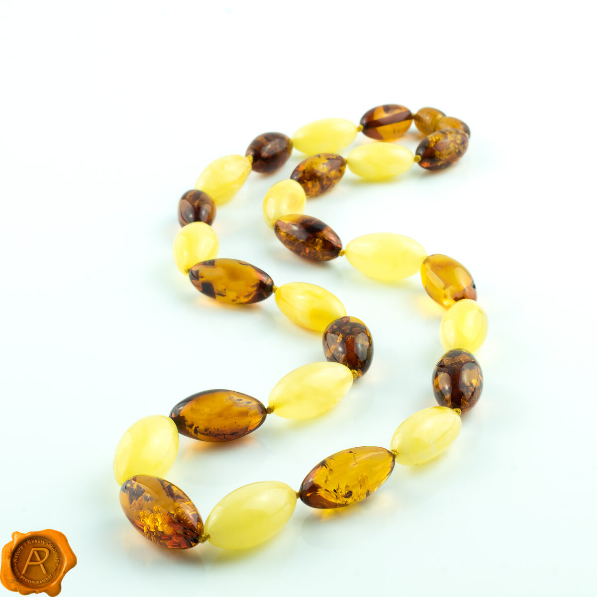 Amber Olive Necklace - Image 2