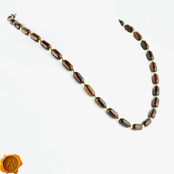 Beeswax Amber Gold Unisex Necklace
