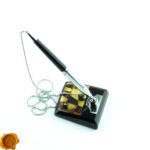 Chained Pen / Adhesive Amber Mount