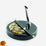 Chained Pen / Adhesive Amber Mounth