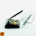 Chained Pen / Adhesive Amber Mount - Image 3