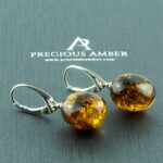Earthy Large Olive Earrings - Image 6