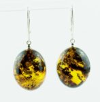 Earthy Large Olive Earrings