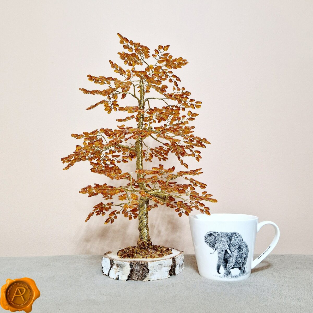 Amber Oak Tree 1008 Leaves *honey* - Image 2