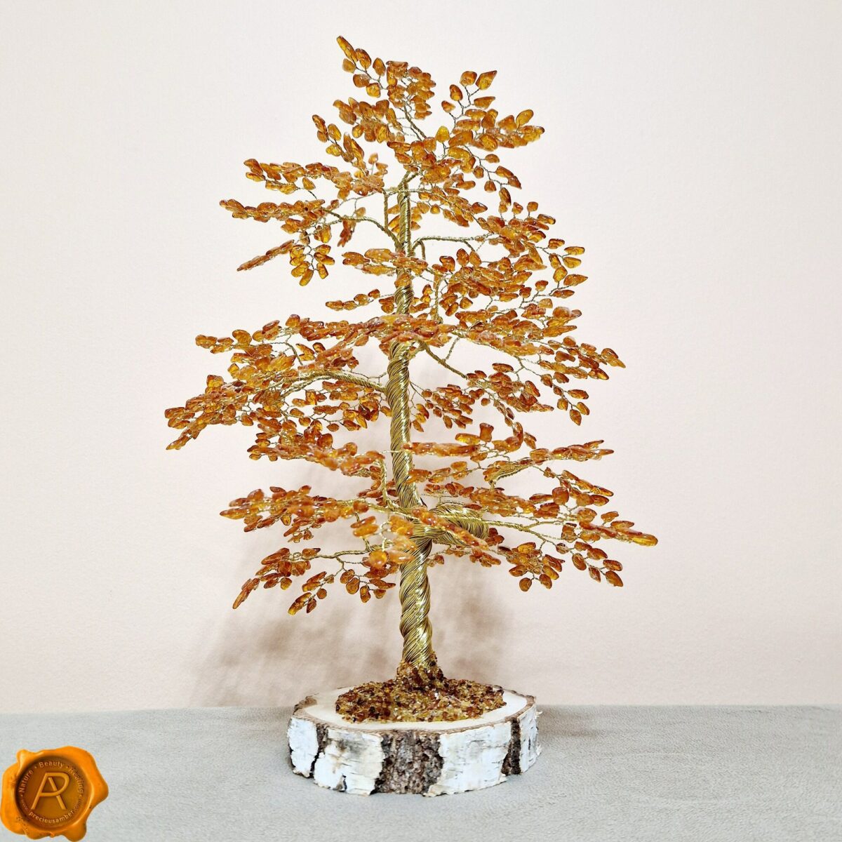 Amber Oak Tree 1008 Leaves *honey* - Image 1