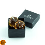 Amber Dice 28 x 28mm - Image 4