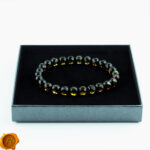 Luxurious Faceted Green Amber Bracelet - Image 4