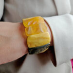 Large-Natural-Butterscotch-Baltic-Amber-Yellow-Gemstone-Wide-Elastic-Bracelet-Real-Amber-Stretch-Bangle-for-Women-Uk-Ireland