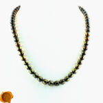 Luxurious Dainty Green Amber Necklace - Image 3