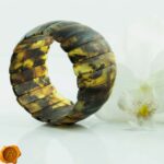 Massive Rare Marble Amber Bracelet - Image 2