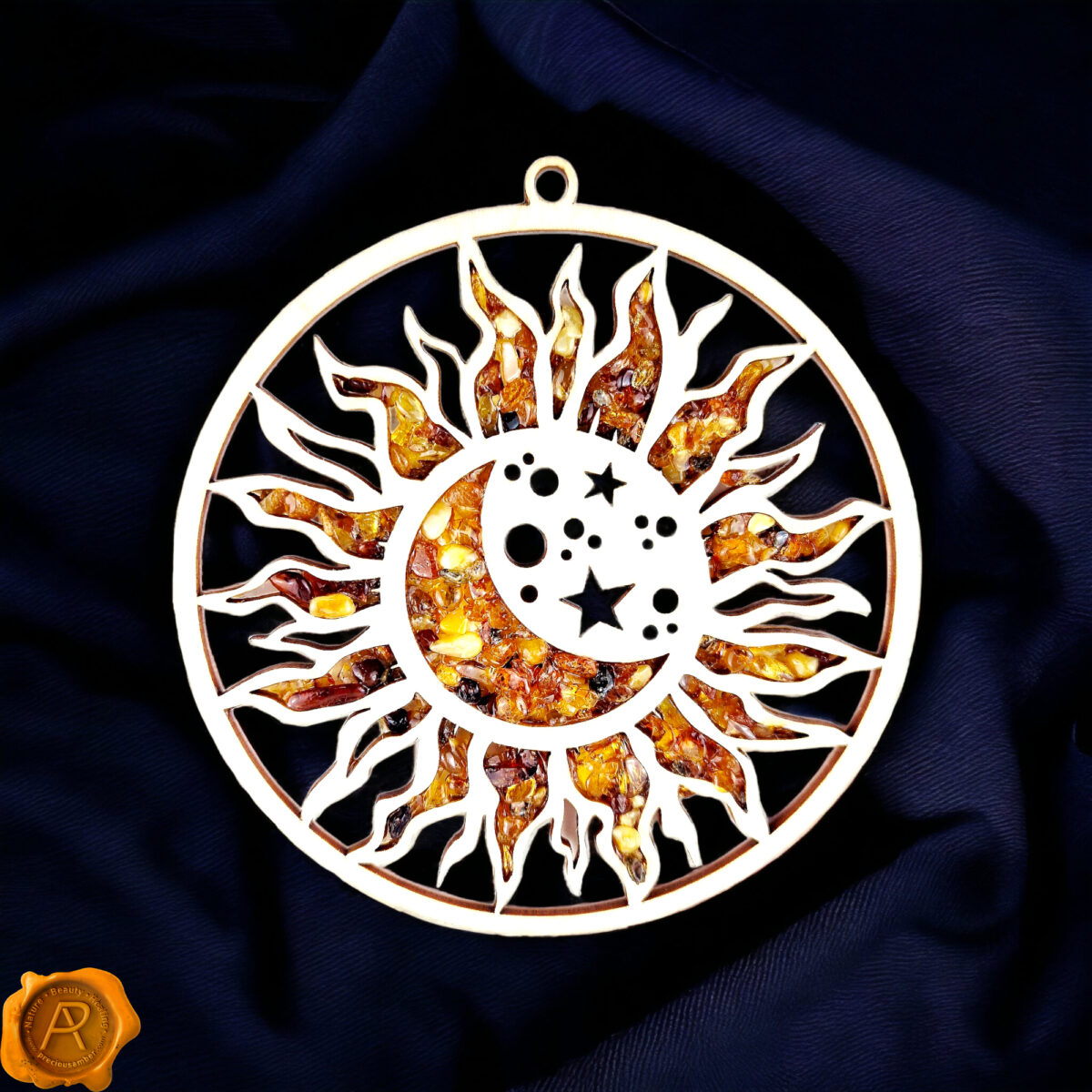 Astronomic Amber Ornament 20 x 20cm - Image 1