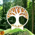 Amber Tree of Life Ornament 20 x 20cm - Image 2