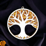 Amber Tree of Life Ornament 20 x 20cm