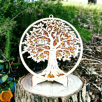 Owl Tree Amber Ornament 20 X 20cm - Image 3