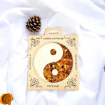 Magnetic Amber Yin-Yang Ornament - Image 3