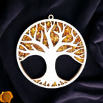 Magnetic Amber Tree of Life Ornament