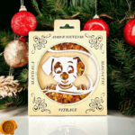 Magnetic Amber Puppy Ornament - Image 3