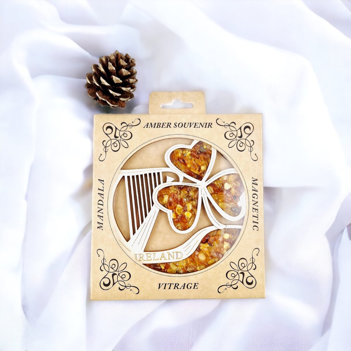Magnetic Amber Ornament Ireland - Image 4
