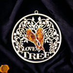 Magnetic Amber Love Tree Ornament
