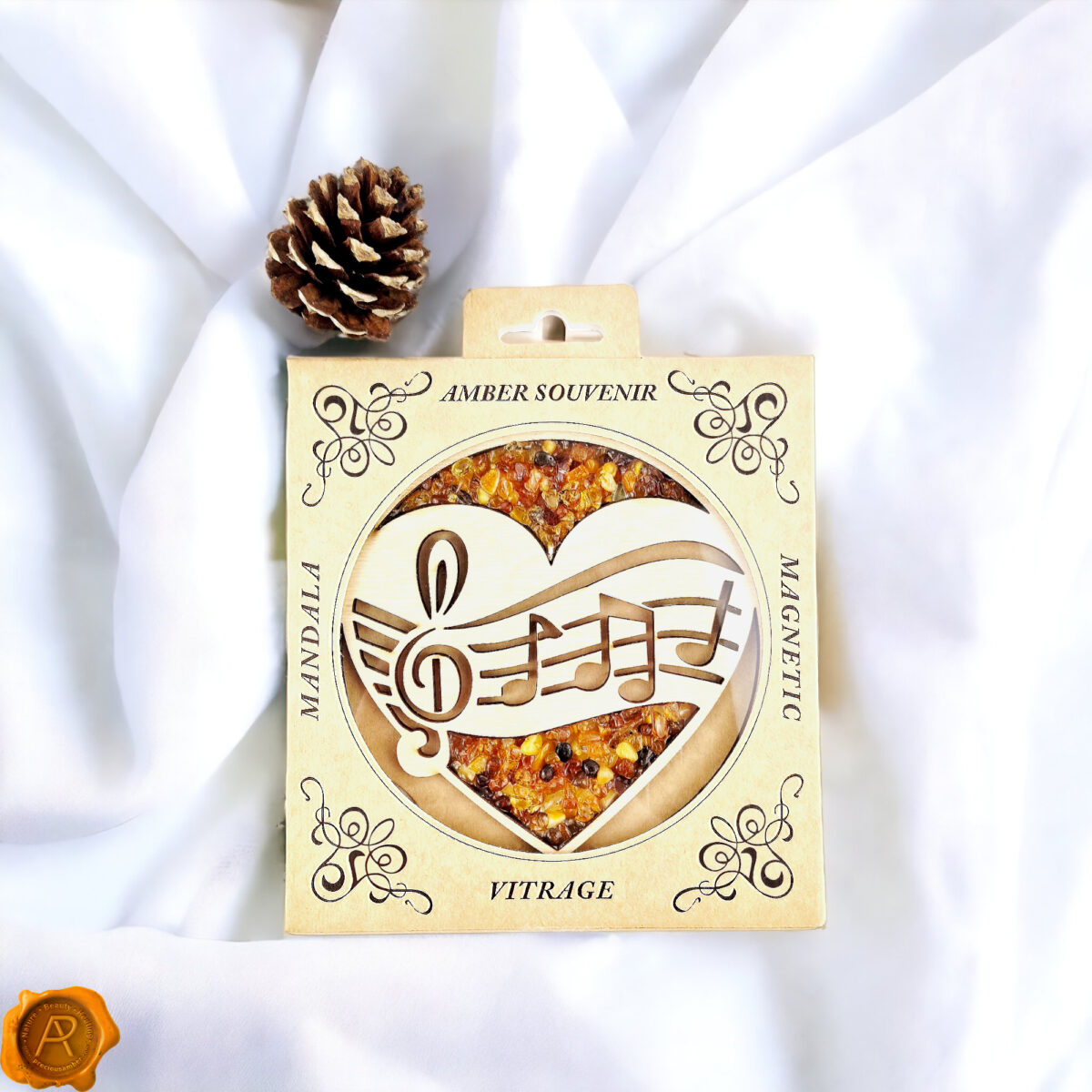 Magnetic Musical Amber Ornament - Image 4