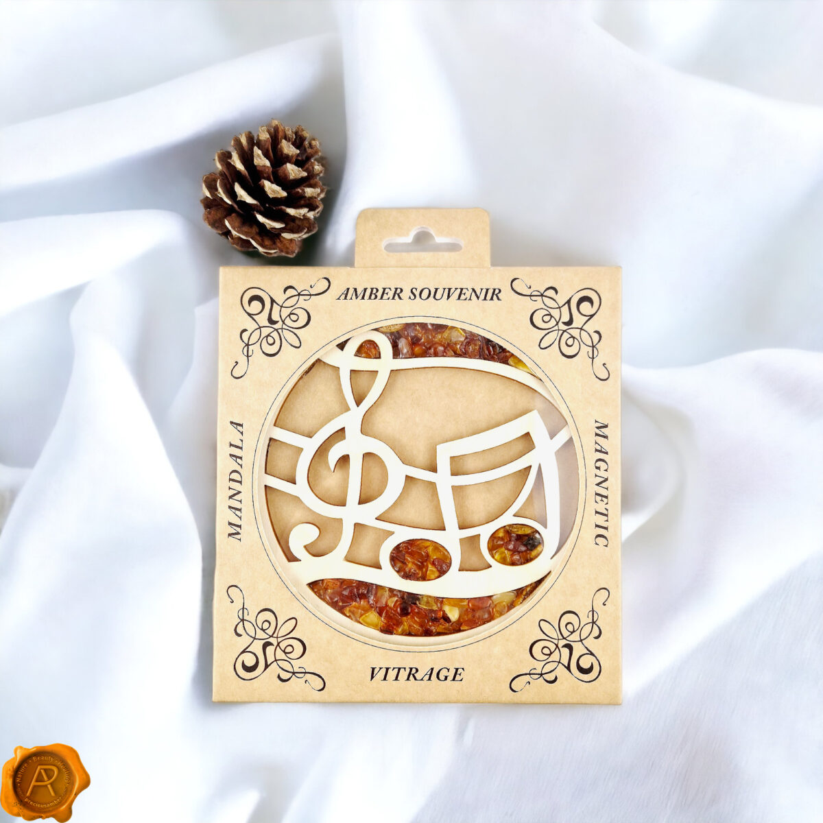 Magnetic Musical Amber Ornament - Image 4