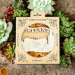 Magnetic St. Patrick's Cathedral Amber Ornament - Image 2