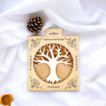 Magnetic Amber Tree of Life Ornament - Image 4