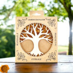 Magnetic Amber Tree of Life Ornament - Image 2