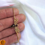 Amber Bee Gold Tie Bracelet - Image 5