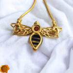 Amber Bee Gold Tie Bracelet - Image 6