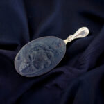 Carved Cherry Amber Pendant "Venice" - Image 4