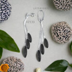 Cherry Amber Swing Earrings - Image 5