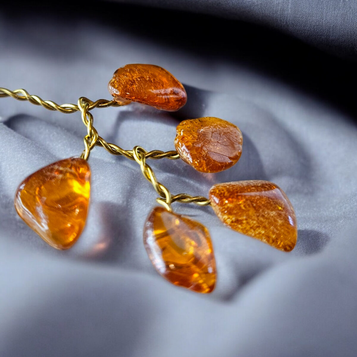 Large Baltic Amber Oak Tree of Life Luck Happiness Handmade Amber Bonsai Tree Gift, Gemstone Chakra Tree Amber Bonsai Money Trees Gifts