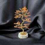 Large Baltic Amber Oak Tree of Life Luck Happiness Handmade Amber Bonsai Tree Gift, Gemstone Chakra Tree Amber Bonsai Money Trees Gifts
