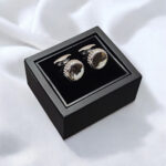 Rare Marble Amber Cufflinks - Image 3