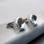 Rare Marble Amber Cufflinks - Image 2