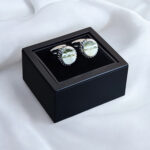 Rare Marble Amber Cufflinks - Image 4