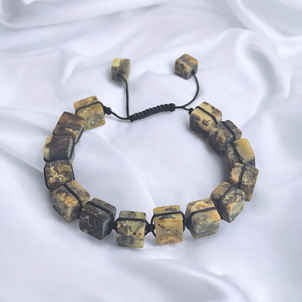 Tie-Bracelets-Men-Adjustable-Rare-Marble-Gemstone-Large-Baltic-Amber-Bracelet-Men-Unisex-Geometric-Jewellery-Gift