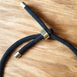 Adjustable Amber Tie Bracelet - Image 4