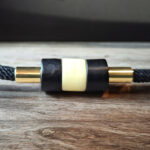 Adjustable Amber Tie Bracelet - Image 2