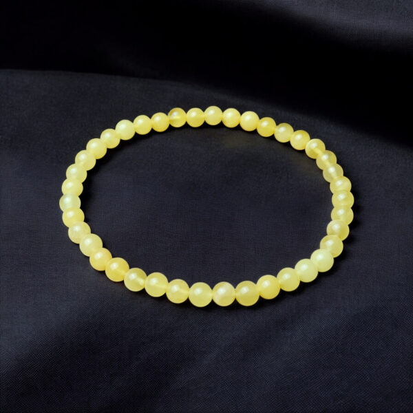 Stack-Bracelets-Dainty-Elastic-Yellow-Baltic-Amber-Gemstone-Round-Tiny-Beads-Minimalist-Bracelet-for-Women