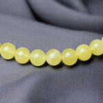 Minimalist Elastic Amber Bracelet - Image 3
