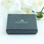 Geometric Green Amber Silver Pendant - Image 4