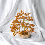 Large Amber Bonsai Tree "Honey" | 420 Leaves - Image 2
