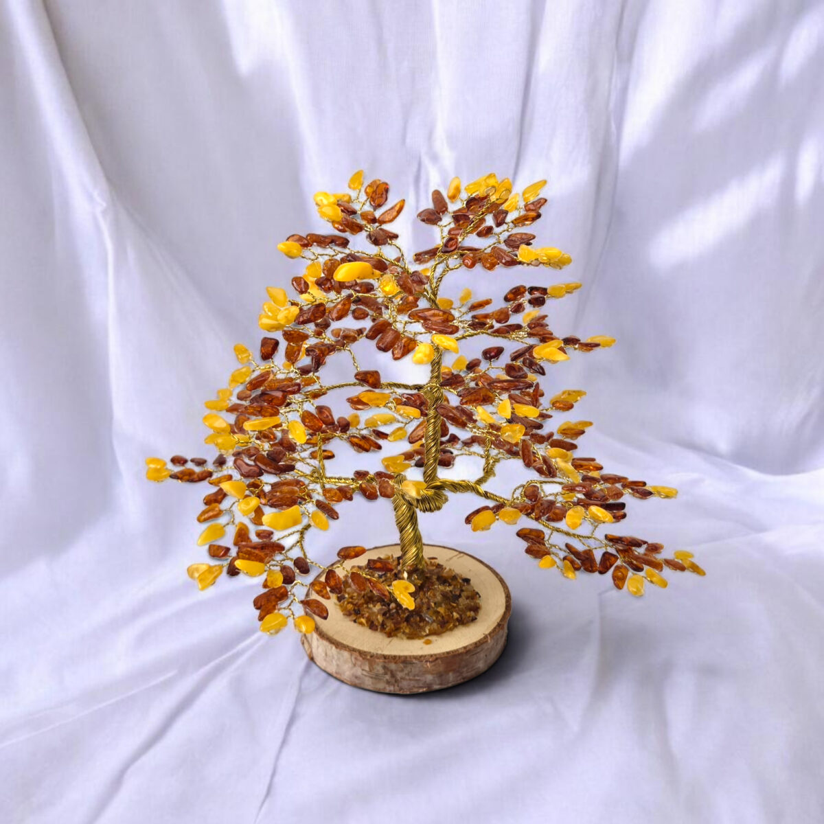 Large Amber Bonsai Tree "Mix" | 420 Leaves - Image 2