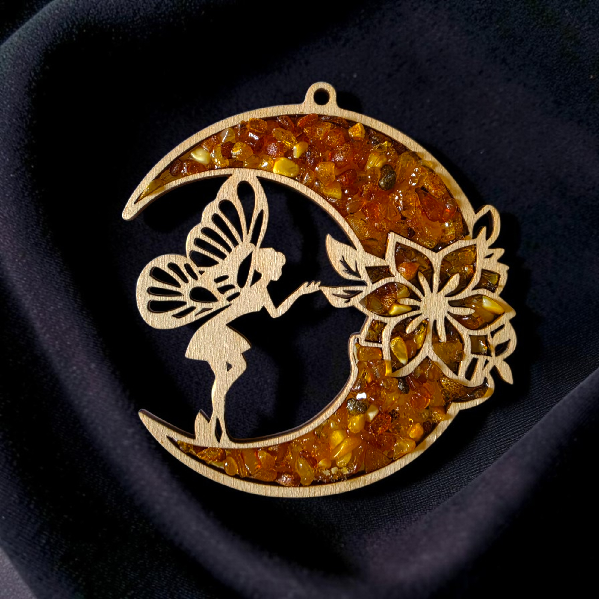Ornament-Fairy-Tinker-Bell-Angel-Baltic-Amber-Gemstone-Wood-Art-Window-Dream-Catcher-Meditation-Charm-Christmas-Wall-Home-Decor-Gifts Christmas Tree Decor Ornament Baltic Amber Fairy Suncatcher Window Tinkerbell Charm Crystal Dreamcatcher Gift Amber Art Wood Gemstone